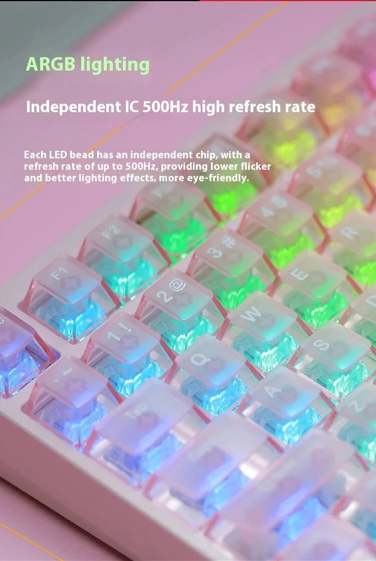 IROK MG75 Pro MG75 Max Aluminum Magnetic Gaming computer Mechanical Keyboard 75% Rapid Trigger 8K RGB Hotswap Gamer Keeyboard