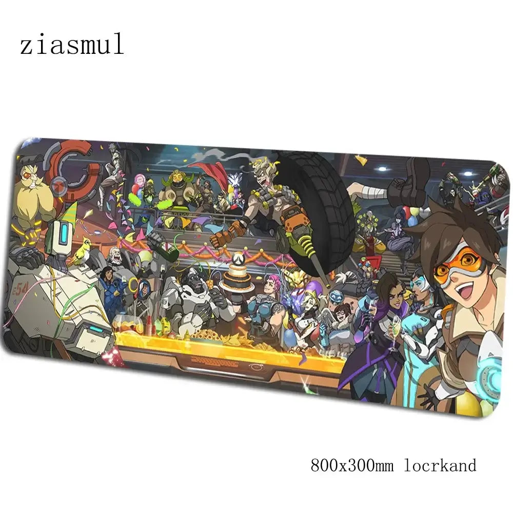 overwatch padmouse 80x30cm gaming mousepad game Gorgeous large mouse pad gamer computer desk Colourful mat notbook mousemat pc