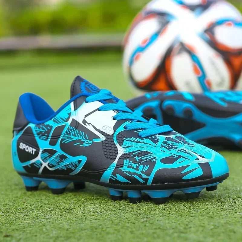 New Men Kids Professional Soccer Shoes Boys Cleats Non-Slip Grass Football Boots Adult Ultralight Training Shoes Drop Shipping