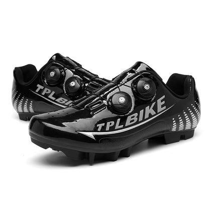 New Men's and Women's Bicycle Shoes,Outdoor Cycling Shoes,Three Functional Soles,Professional Training Shoes