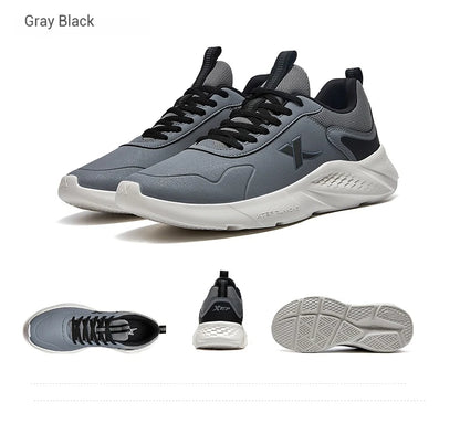 Xtep Men's Running Shoes Lightweight Surface Training Comfortable Breathable Jogging Stability Outdoor Shoes 879419110032