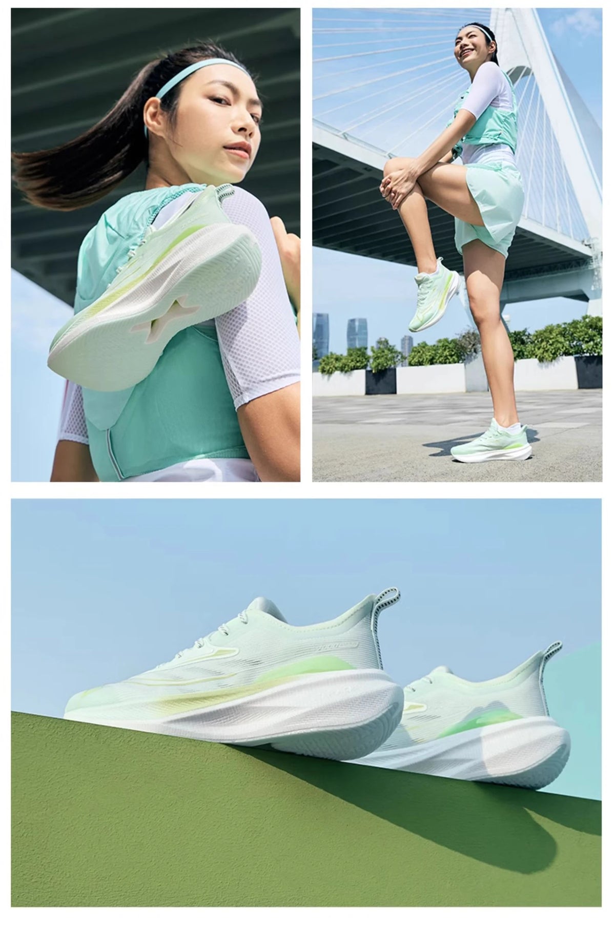 Xtep 2000KM 2.0 Running Shoes Men  Summer Professional TPU Shock Absorption Sneakers (suggest half size down) 876219110043