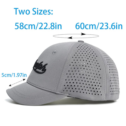 Hálós, rövid karimájú, hátul zárt baseball sapka férfiaknak és nőknek, lélegző, snapback sapka, testre szabott „dad hat”, állítható, egyszínű, trucker stílusú