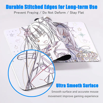 Nekopara XXL Home HD Γραφείο υπολογιστή Ποντίκι Anime Μεγάλο μαξιλάρι ποντικιού Γραφείο Φορητός υπολογιστής Επιτραπέζιος υπολογιστής Αξεσουάρ παιχνιδιών Τεχνολογία