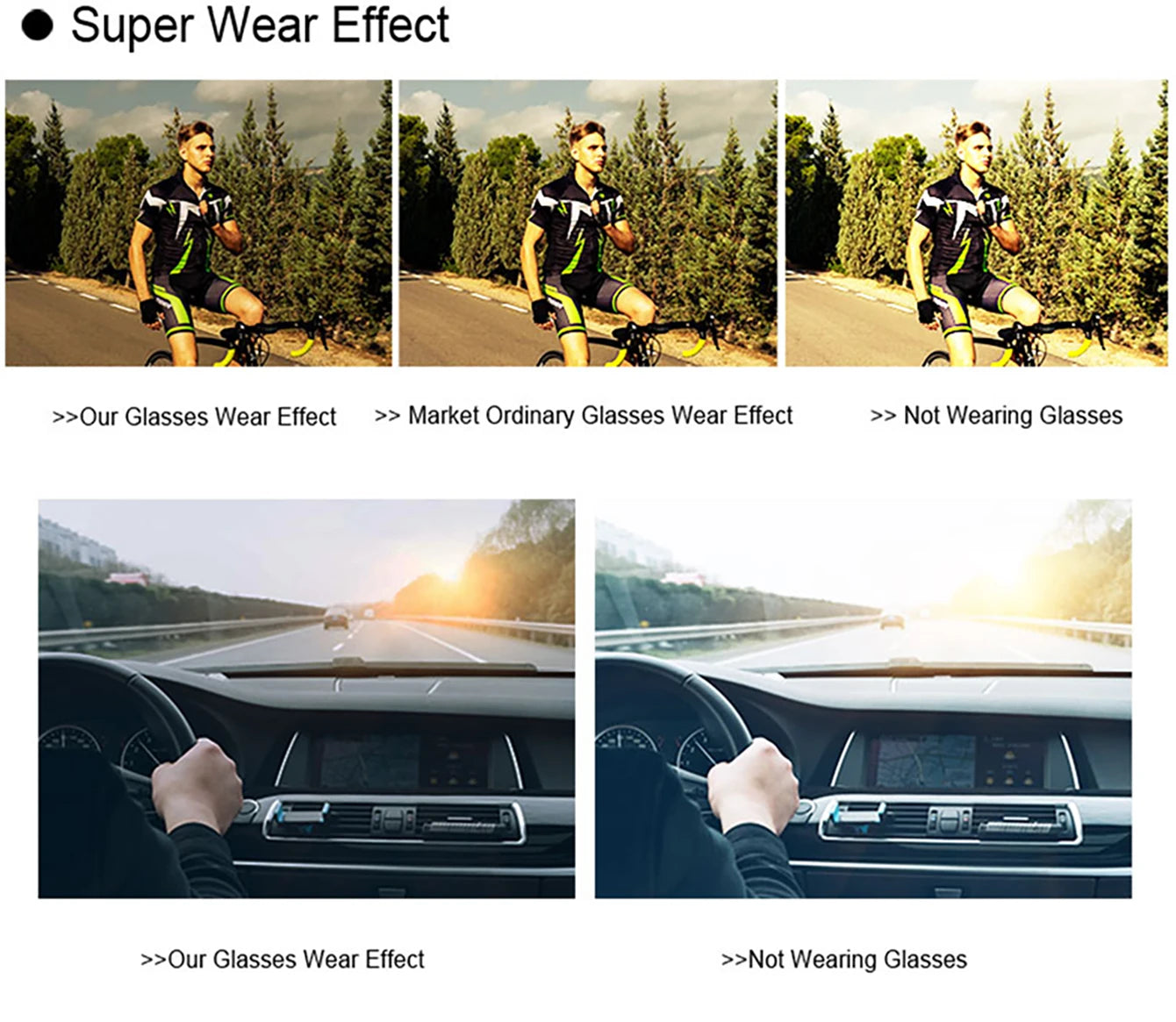 Men Women Polarized Cycling Sunglasses Outdoor Driving Hiking Eyewear Fishing Anti-glare UV400 Protection Sun Glasses