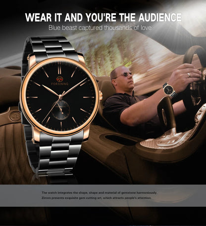 2024Famous Luxury Brand Men's Watches Mechanical Movement Leather Strap Automatic Self-winding Clock Male Big Dial Wrist Watches