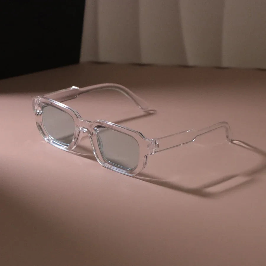 Vintage Women Fashion Square Sunglasses Retro Black Sun Glasses Female Male Eyewear Oculos