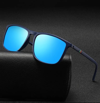 New Luxury Brand Polarized Sunglasses Men Square Frame Classic Women Glasses Driving Fishing Eyewear Gafas De Sol Hombre