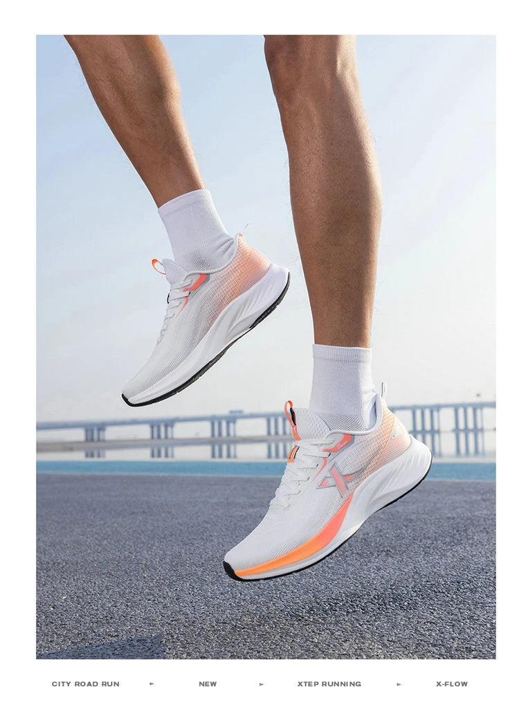 Xtep Light Wing 3 Laufschuhe für Herren – Sommermode, gepolstert, stoßdämpfend, leicht, moderne Sneaker 875219110034