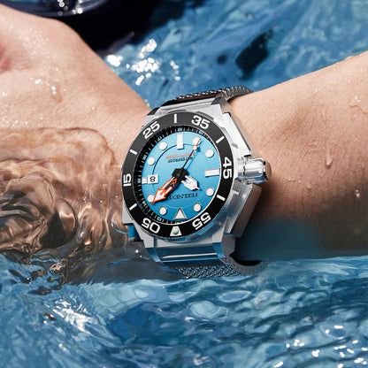 FeelNever New Top brand Men Luxury Watch 1000m Waterproof BGW9 Super luminous relogios masculinos Automatic Mechanical Watches