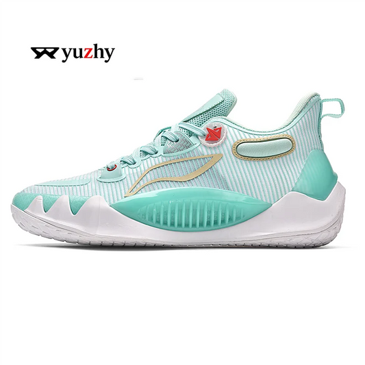 Men's Basketball Shoes Breathable Cushioning Non-Slip Wearable Running Shoes Gym Training Athletic Basketball Sneakers for Men