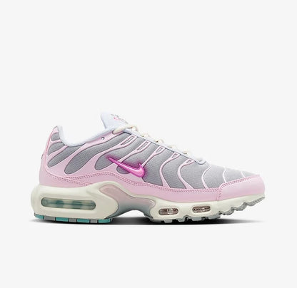 Nike Claw Print Limited Edition Full-Length Air Cushion Cushioning Training Women's Running Shoes New Air Max Plus High Grip Comfortable Fitness Sports Running Shoes Pink Series Fresh and Eye-Catching Fashionable Shopping Cas