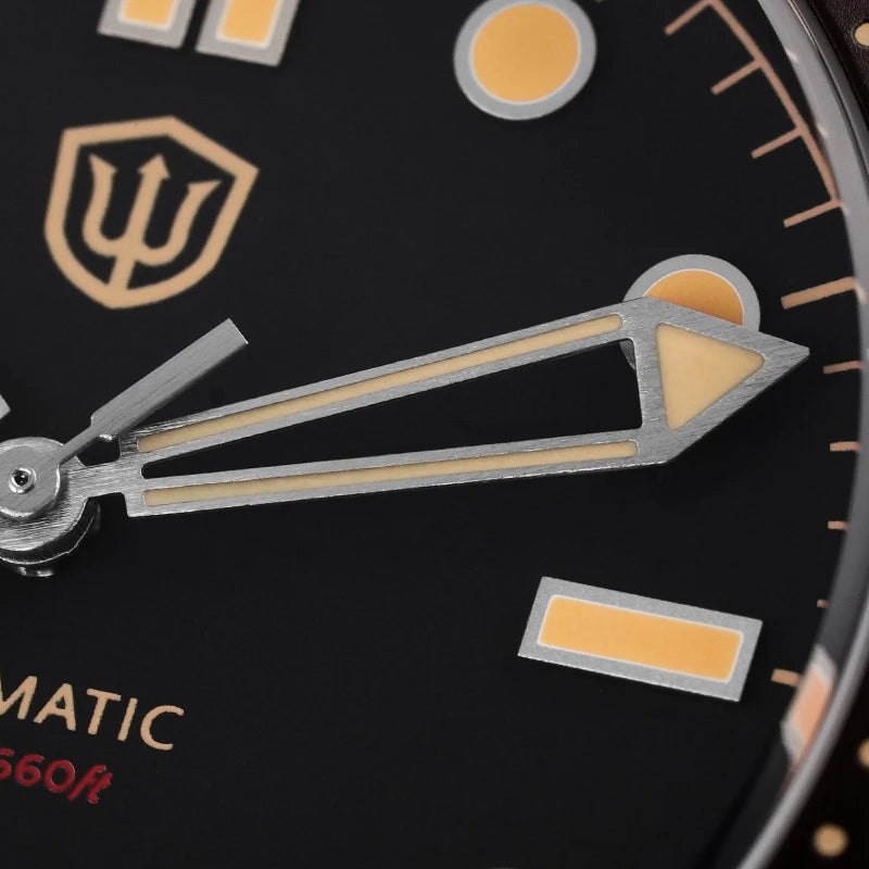 Watchdives WD007 V4 Titanium NTTD Dive Watch PT5000 Automatic Movement Sapphire Super Luminous Domed Crystal 42mm Men Watches