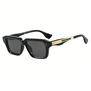 LOERHUNAR Classic Rivet Myopia Sunglasses Men and Women Vintage Outdoor Driving Shades Customize Optical Prescription Sunglasses