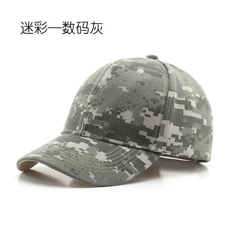 Tactical Military Baseball Caps Camouflage Army Soldier Combat Paintball Men Women Outdoor Sport Adjustable Sun Hats