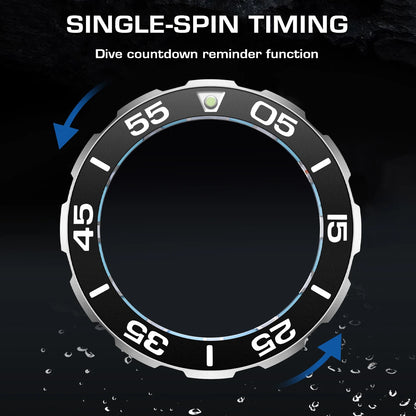 FeelNever New Top brand Men Luxury Watch 1000m Waterproof BGW9 Super luminous relogios masculinos Automatic Mechanical Watches