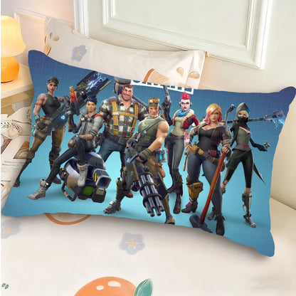 Game F-FORTNITE COOL BIRTHDAY Cushion Cover Rectangle Pillowcase Printed Bedside Sofa Room Home Decoration Pillowcase