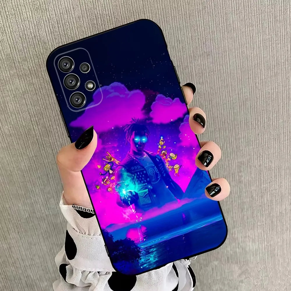 R-Royales F-Fortnites  Phone Case For Samsung Galaxy A20,A21s,A22,A31,A32,A52,A53,A72,73,A80,A91 Soft Black Cover
