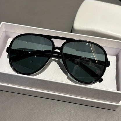 Glass Sunglasses For Men Pilot Style Toad Mirrors Specifically Designed For Driving Vacation UV Protection Sun Shading Large Fra