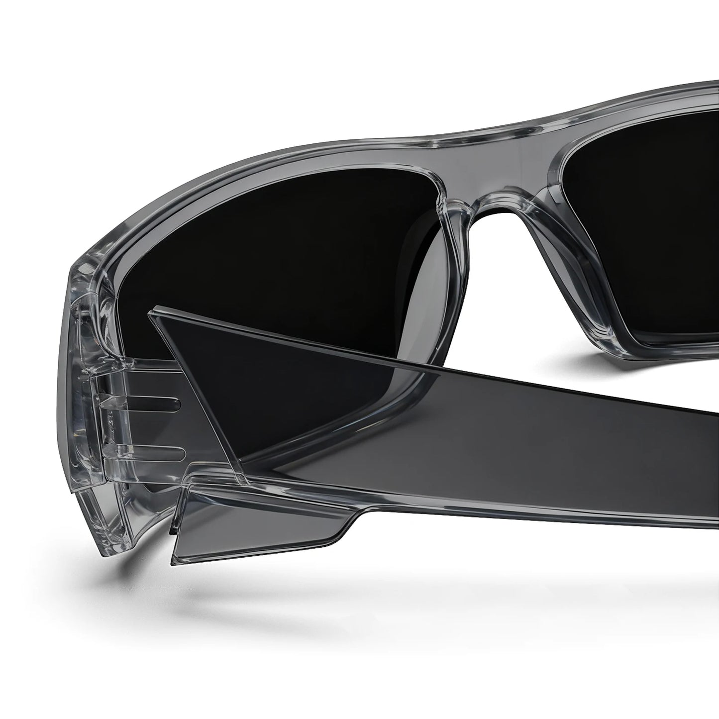 MAXJULI Z87 Polarized Sunglasses Men Wrap Around Sport Driving UV400 Retro Vintage Shield Safety Glasses 8231