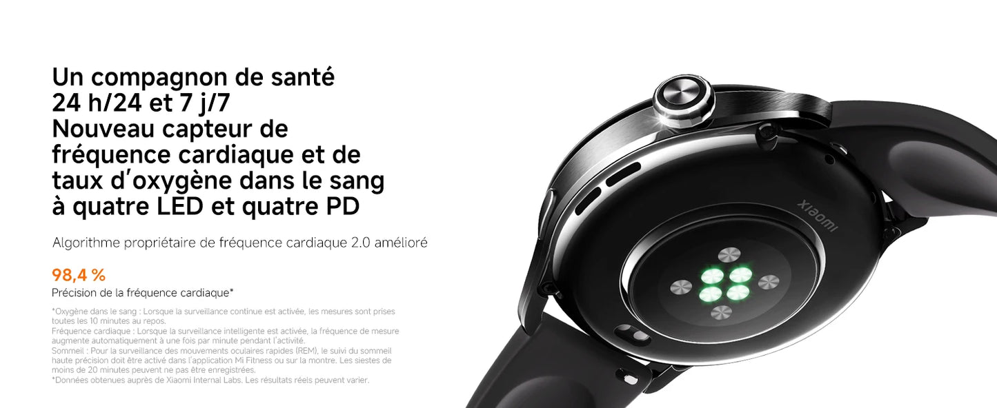 [Official] Xiaomi Watch S5 46mm | 1.48" AMOLED display with ultra-thin frames, enhanced five-system dual-band GNSS, up to 21 days of ultra-long battery life, exquisite design with a top-grade stainless steel frame
