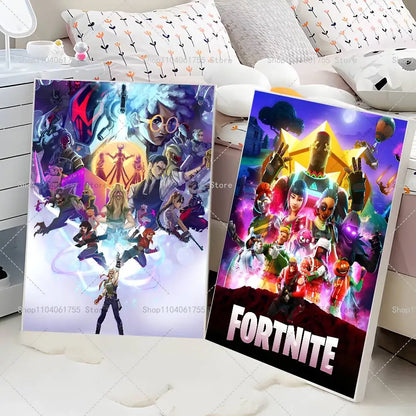 F-Fortnites-Game популярен плакат, самозалепващ се арт стикер от водоустойчива хартия, декорация за стена за кафене, бар и стая