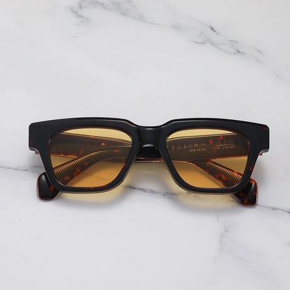 JMM FELLINI Female Sunglasses Thick Acetate Popular Luxury Woman Sunglasses 2025 Jacques Men's Sunglasses With Original Case
