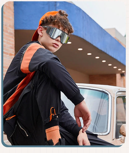KAPVOE Men Women Road Bike UV400 Goggles Mountain Sports Eyewear Outdoor Photochromic Cycling Sunglasses Bicycle Cycling Glasses