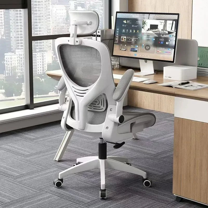 Chaise d'étude ergonomique pour ordinateur, confortable et adaptée aux longues périodes d'inactivité, chaise de bureau pour étudiants, chaise de bureau, ergonomique, e-sport