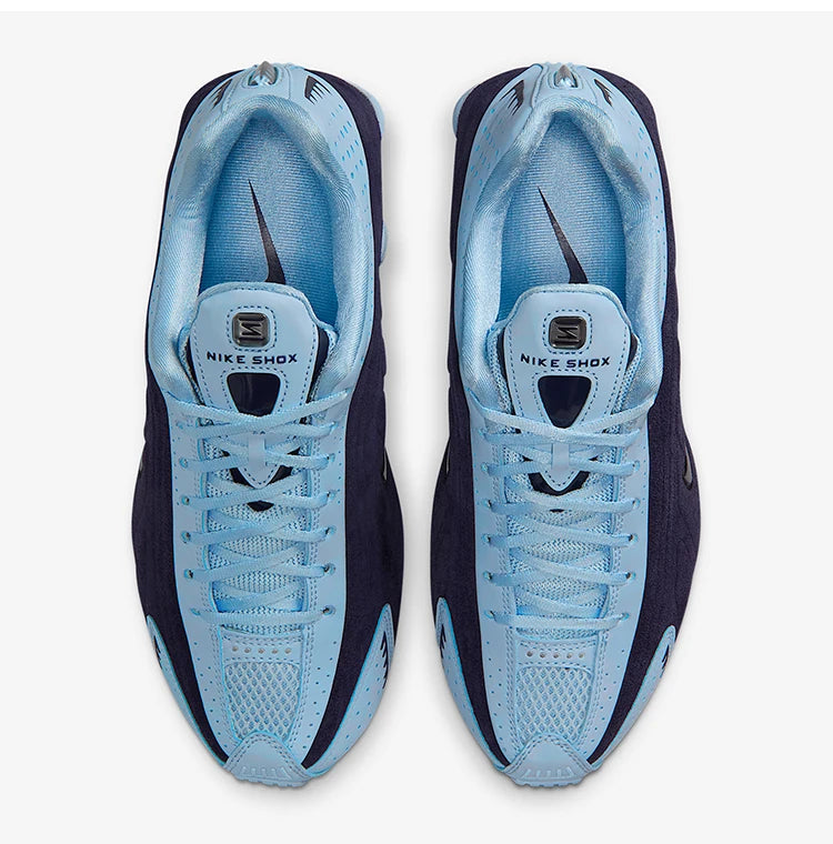 Chaussures de course rétro rembourrées Nike Authentic W SHOX R4 pour femme HQ7739-500