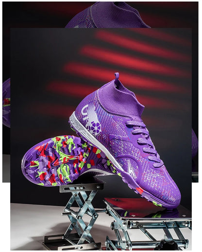 Professional Football Boots Men Soccer Shoes Society Football Cleats Ultralight Training Soccer Sneakers Men Outdoor Sports Shoe