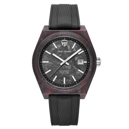 2025 New 40mm Carbon Automatic Watch Luxury 100m Waterproof Diver Watches automatic movement Diver Men Watch