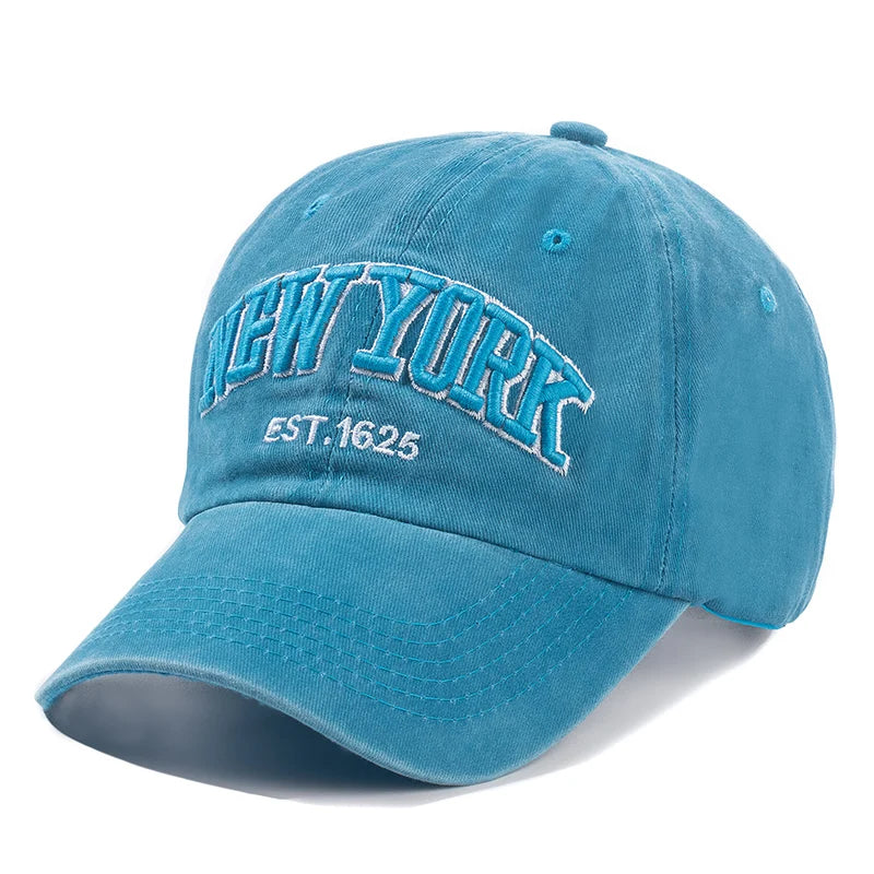 Șapcă din bumbac spălat York pentru bărbați și femei, șepci snapback, șepci de baseball, protecție solară, casquette, șapcă tip „dad hat”, șapcă pentru activități în aer liber