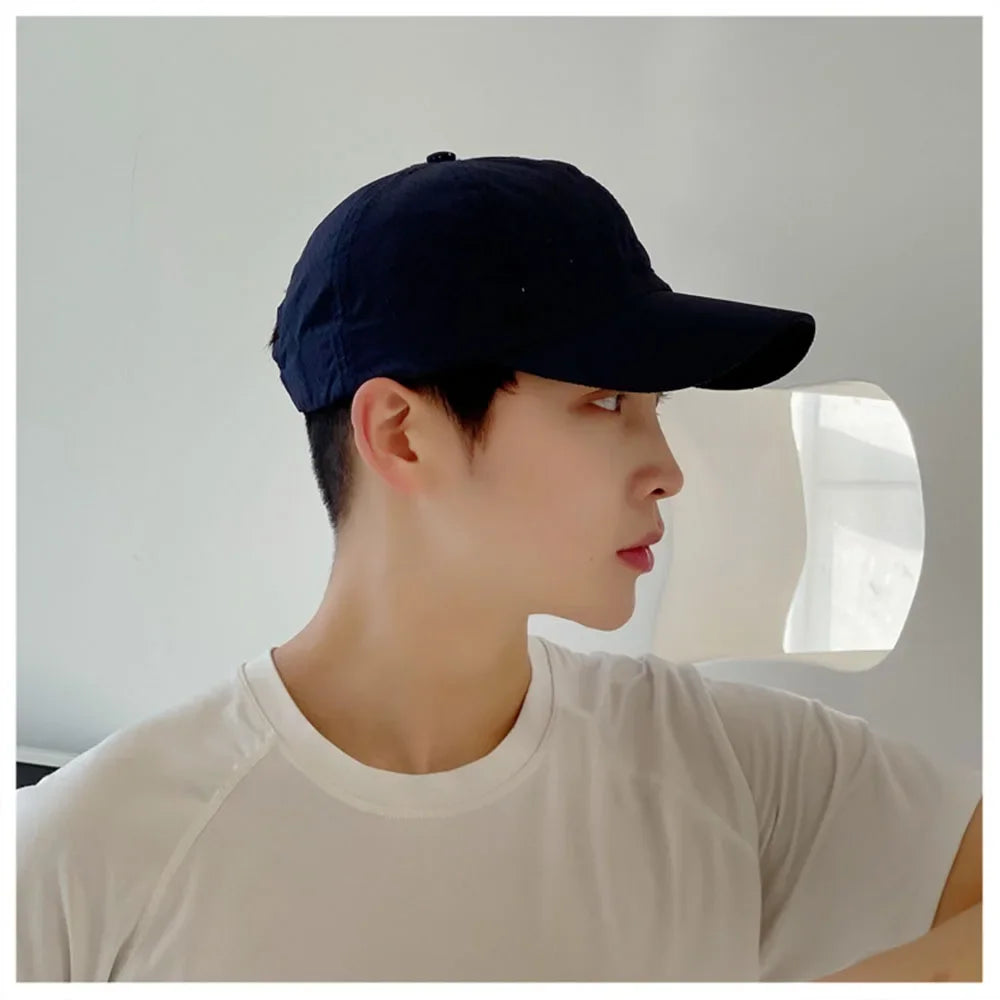 Men Women Mesh Moisture-Waging Quick Dry Baseball Cap Male Summer Female Originality Adjustable Breathable Sun Visor Fishing Hat