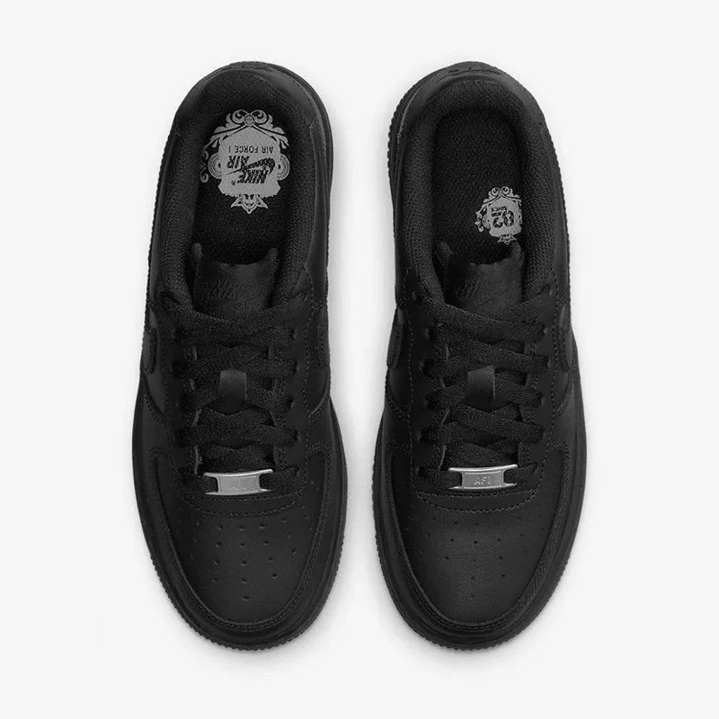 Nike Air Force 1 Comfortable Versatile Non-Slip Wear-Resistant Low-Top Sneakers Black and White Dh2920-001