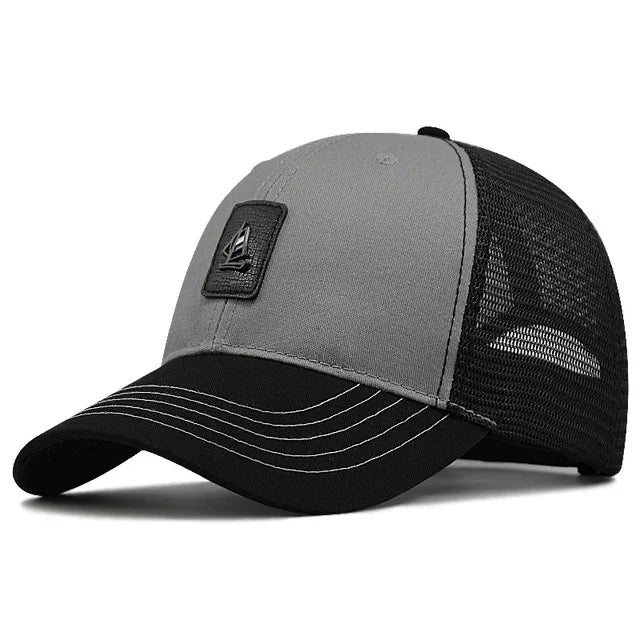 Big Head Man Plus Size Baseball Cap Summer Cotton Mesh Trucker Hat 3d Large Size Snapback 56-60cm 60-68cm OVERSIZE