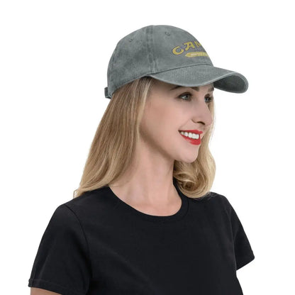 Czapki z daszkiem Camel Trophy dla mężczyzn i kobiet – regulowane, codzienne, bawełniane czapki przeciwsłoneczne typu „dad hat”