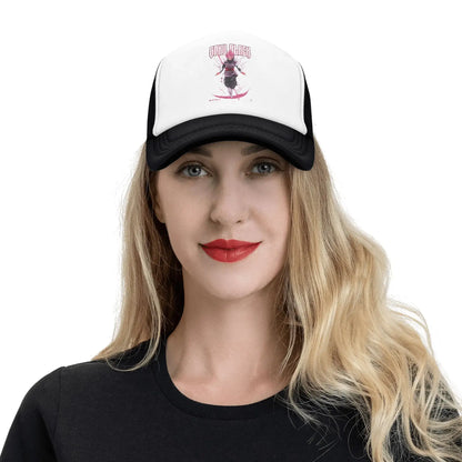 Dragon Ball Black Goku Trucker Cap Men Women Hat Sun Hat Sports Cap Adjustable Polyester Mesh Baseball Cap Summer, Produit gaming premium Fraquane