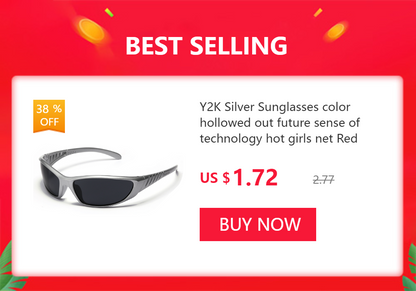 KLASSNUM Women Y2k Glasses Men 2026 Trendy New Sunglasses Future Sense Of Technology Girls Silver Pink Sunglasses UV400 Eyewear