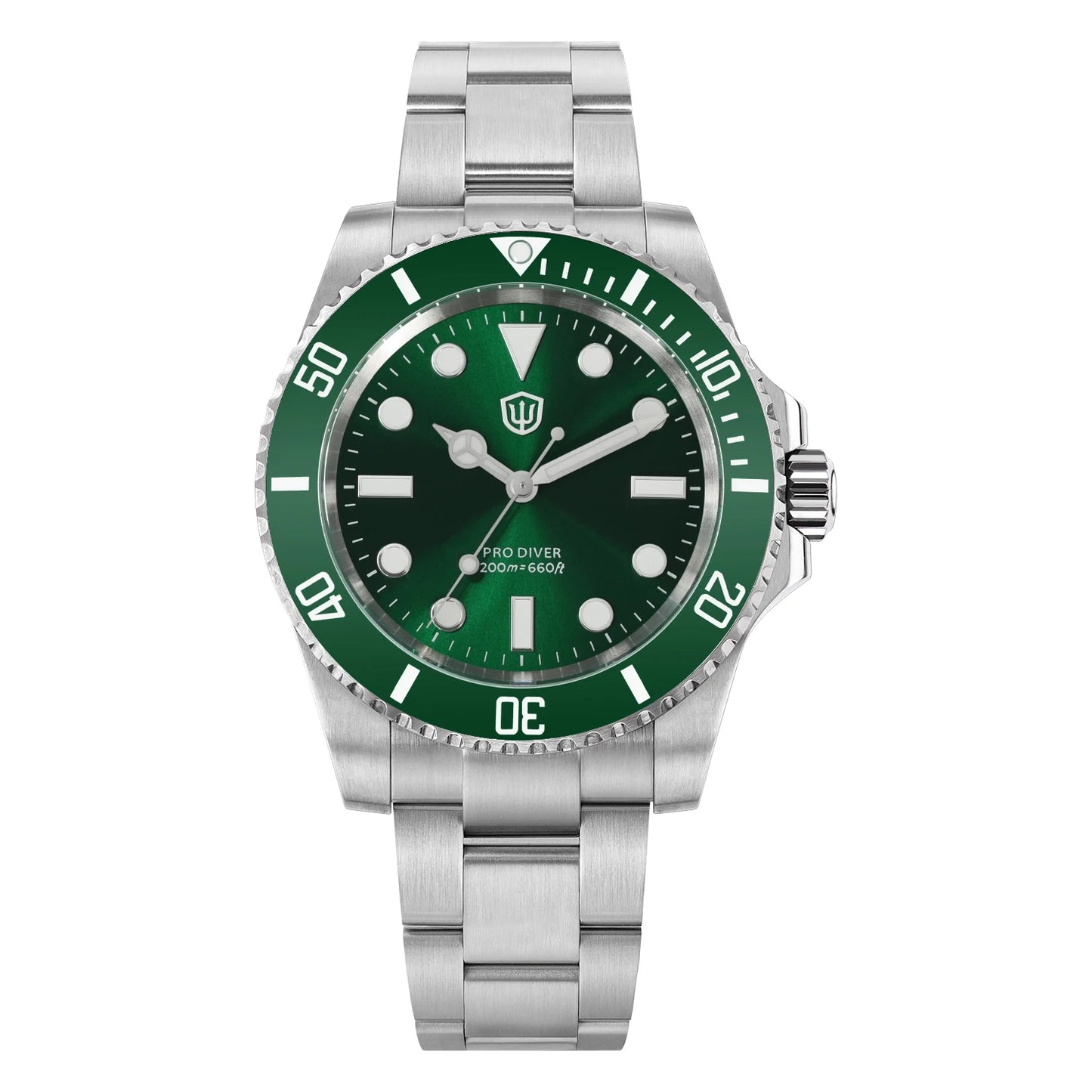 Watchdives WD1680Q V2 VH31 Sweep Quartz Movement Watch Luxury Top Brand Sapphire Stainless Steel 20Bar Waterproof Men Watches