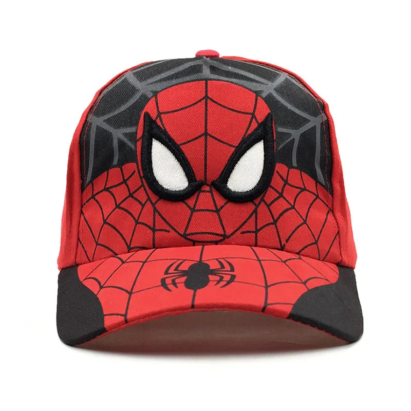 Marvel Spider-Man Anime Figure Baseball Cap Cotton Peaked Hat Student Men Lady Cartoon Outdoor Sunshade Dress Up Birthday Gift