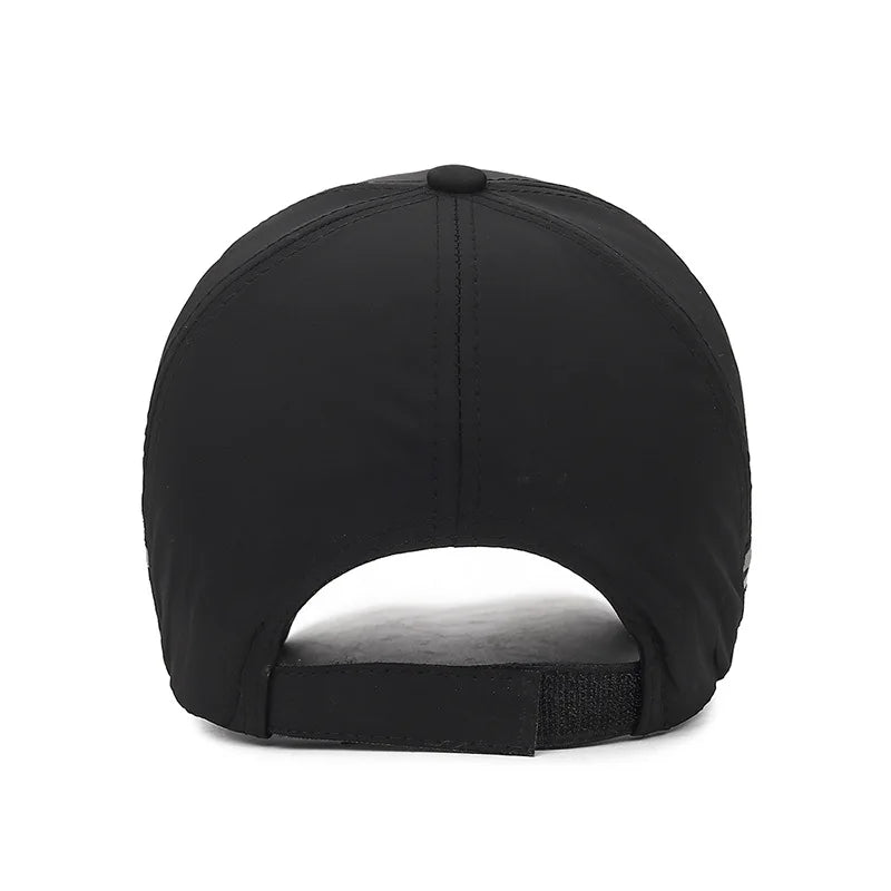 Men's Peaked Cap Adjustable Breathable Sports Cap Long Brim Sunscreen Baseball Cap For Men Fashion Boy Snapback Hat Caps