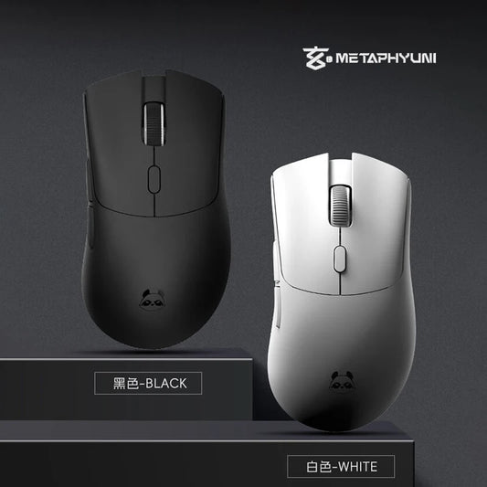 Metaphyuni Metapanda P1 Pro Max Wireless Gaming Mouse PAW3395 Sensor, Lightweight 2.4GHz Ergonomic Wireless Gaming Mouse for PC & Esports