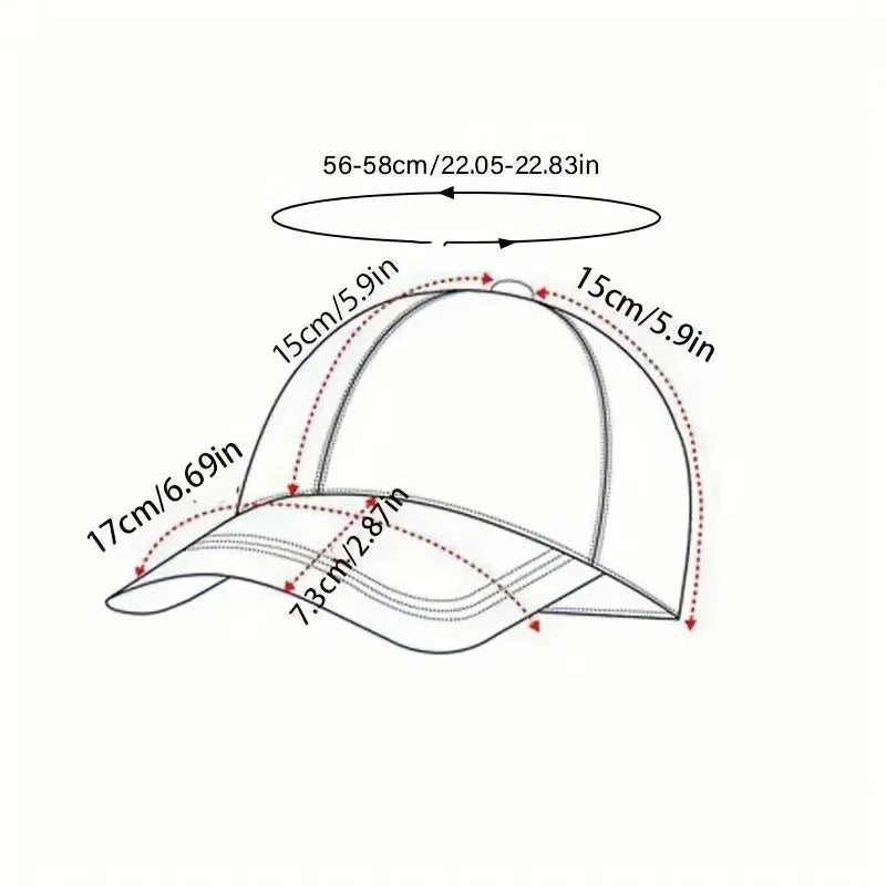 Colorful ghost print baseball cap suitable for daily dressing up and Halloween parties, adjustable outdoor sun protection hat