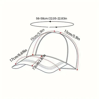 Colorful ghost print baseball cap suitable for daily dressing up and Halloween parties, adjustable outdoor sun protection hat