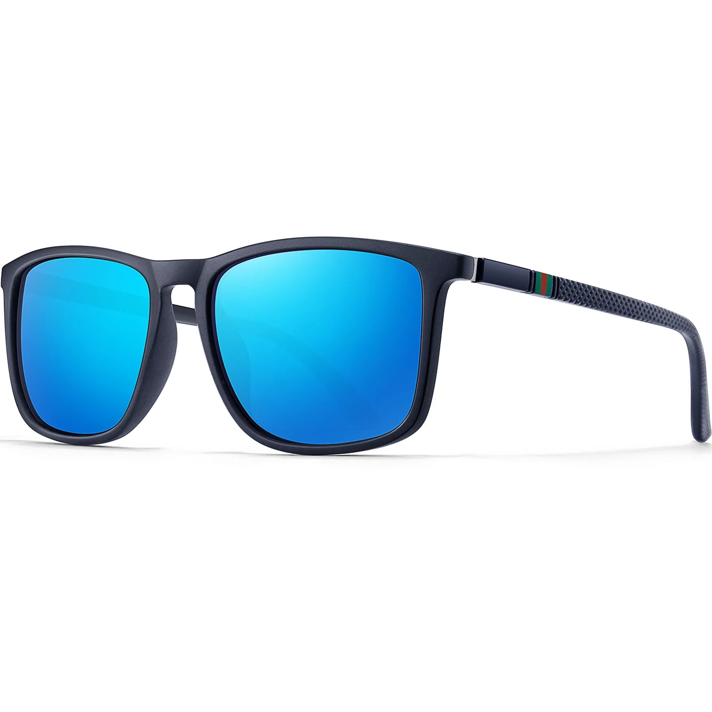 Classic Square Polarized Sunglasses Unisex UV400 Lightweight Shades for Driving Fishing Outdoor Travel