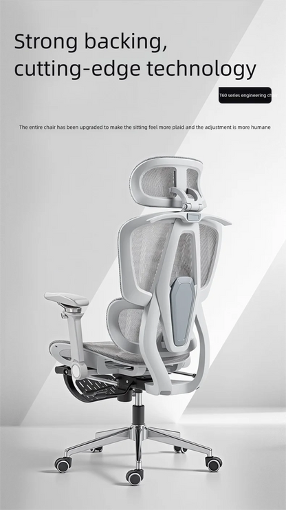 Ergonomic Office Chair Reclining with Footrest High Back Computer Desk Chair with Lumbar Support for Home Office Gaming
