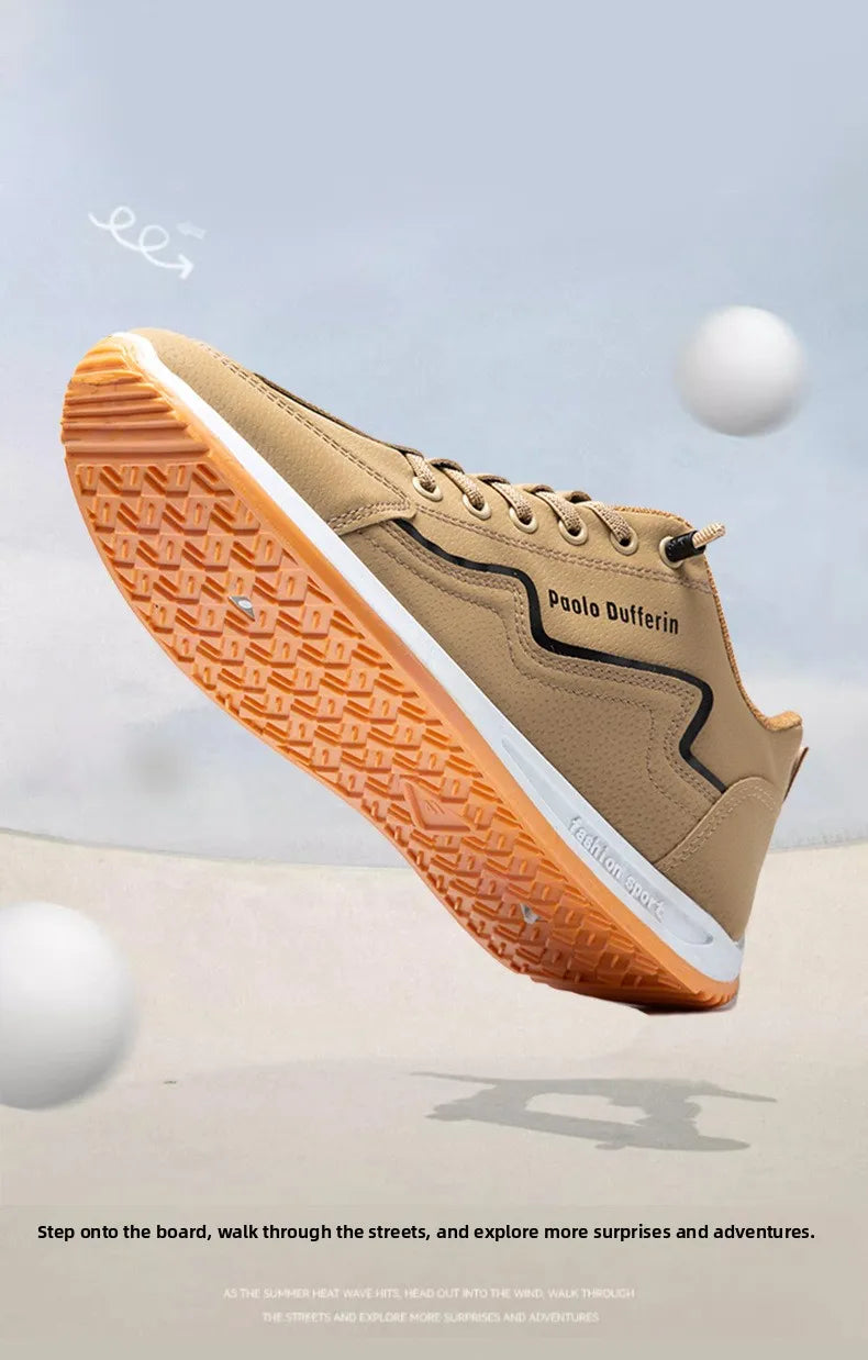 Large Size Men's Comfortable Breathable Soft Bottom Running Shoes Casual Style Sporty Retro Stripe Design Rubber Outsole