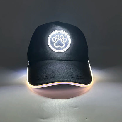 Модерна светеща бейзболна шапка с LED осветление, хип-хоп шапка за бар и клуб, флуоресцентна шапка за мъже и жени, DJ танци, парти аксесоари и костюм costume