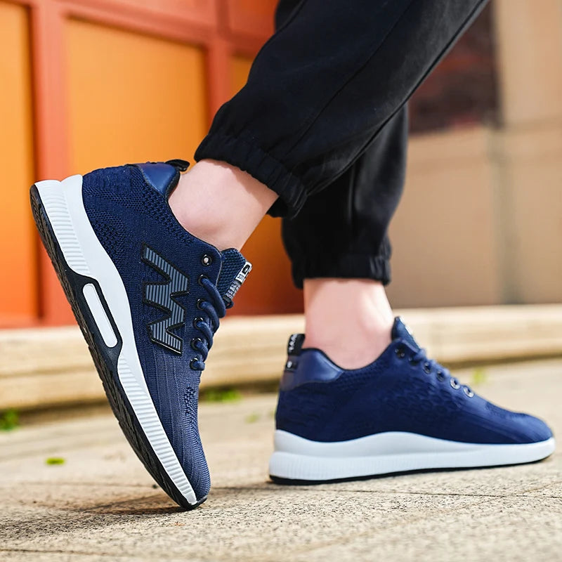 Chunky Sneakers Men  Elevator Lift Height Increase  Insole 6cm  Sports Plus Size 37-46